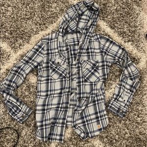 Carhartt Flannel with Hood